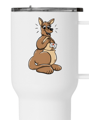 Büszke szülők termosz bögre White