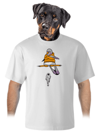unisex túlméretezett póló