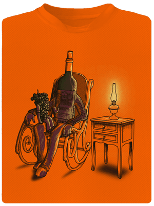 Nagyapa, mondd el gyerek sport póló Neon Orange