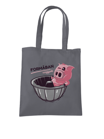Formában táska Graphite grey