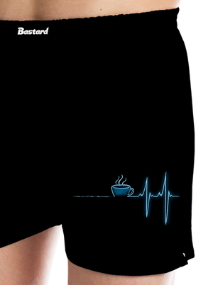 Coffee help férfi alsó nadrág Black