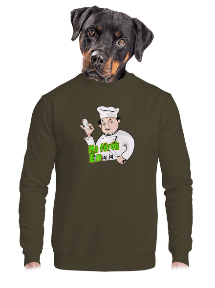 Ma főzök én unisex crewneck Urban Khaki