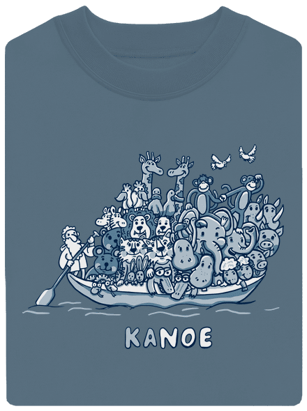 Noé bárkája unisex crewneck Nordic Blue