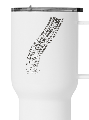 Átgázol termosz bögre White