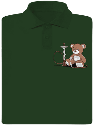 Vízipipa férfi pólóingek Bottle Green Mal