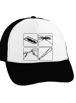 Joint teherautós sapka Black cap