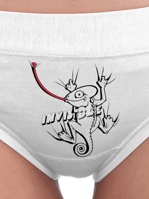 Invisible chameleon női bugyik White