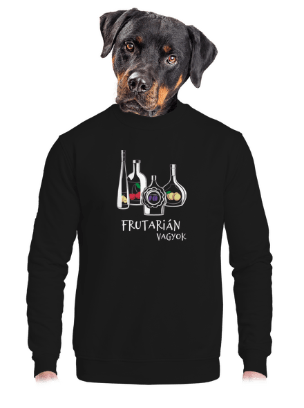 Frutarián unisex crewneck Black