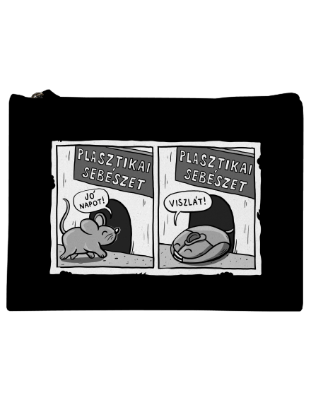 Plasztikai sebészet kis táska Black