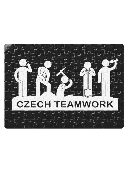 Czech Teamwork kirakós White