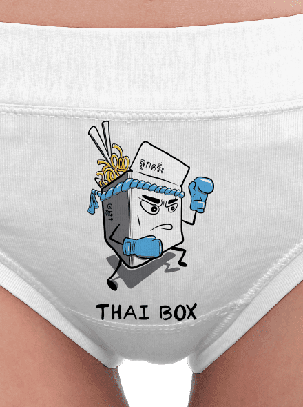 Thai box női bugyik White