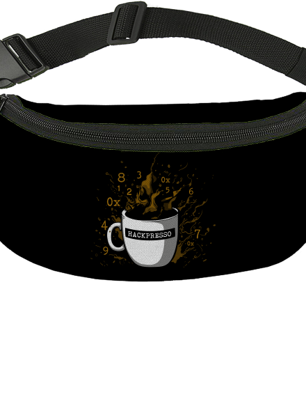 Hackpresso  övtáska Black