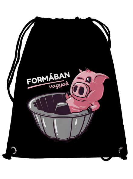 Formában hátizsák Black