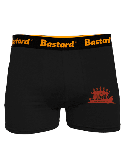 Punks not dead! boxeralsó Black
