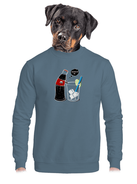  unisex crewneck Nordic Blue
