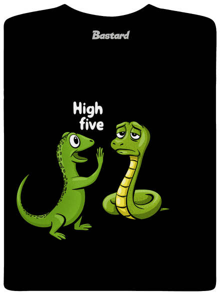 High Five férfi hosszú ujjú póló Black