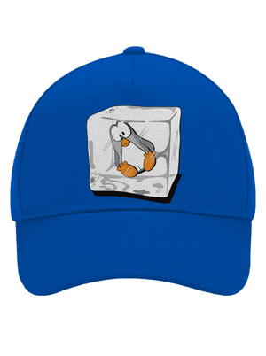 Pingvin baseballsapka Bright Royal