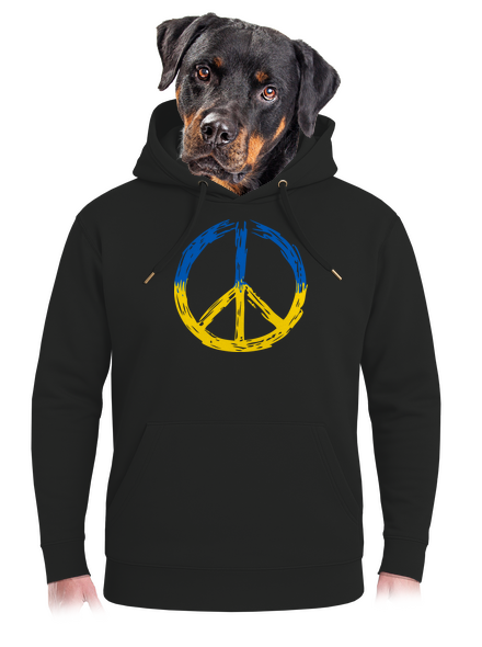  unisex prémium pulóver Dark Black