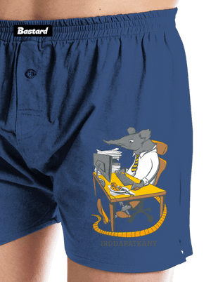 Irodapatkány férfi alsó nadrág Blue