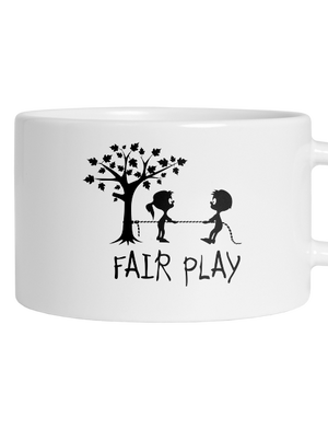 Fair play macaron bögre White