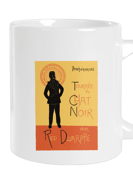 Le Chat Noir nagy bögre White