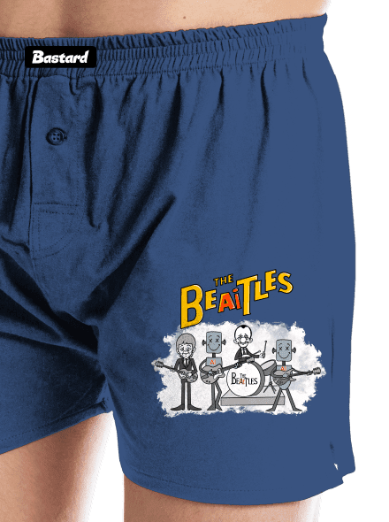 AI Beatles férfi alsó nadrág Blue