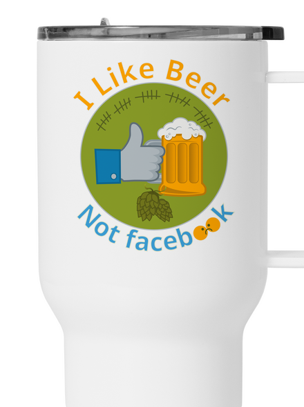 I like beer termosz bögre White