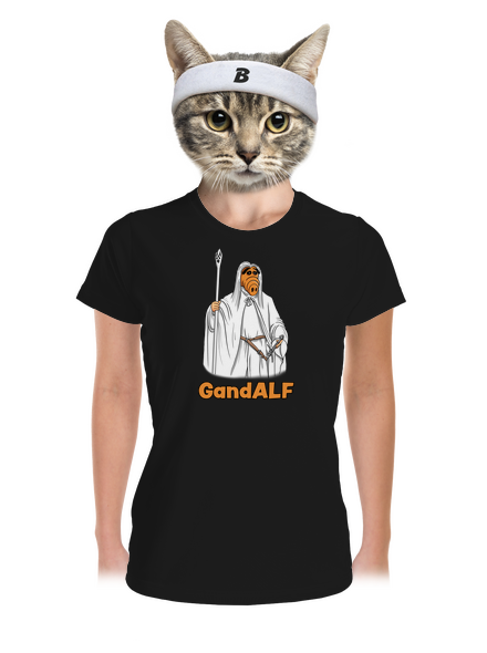 GandALF női sportpóló Black