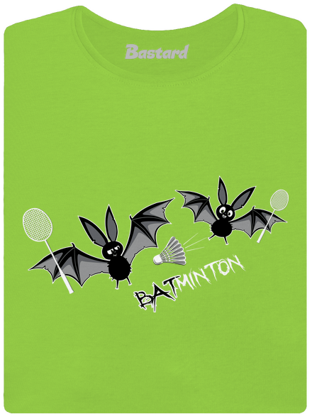 Batminton női póló Apple Green