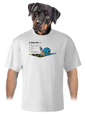 unisex túlméretezett póló