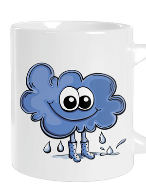 Szivárvány lesz nagy bögre White