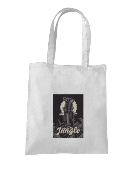 Back to the jungle táska White