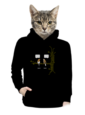 női kenguruzsebes pulóver