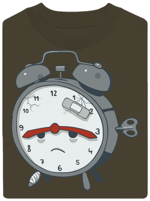 Ébresztőóra unisex crewneck Urban Khaki