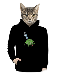 női kenguruzsebes pulóver