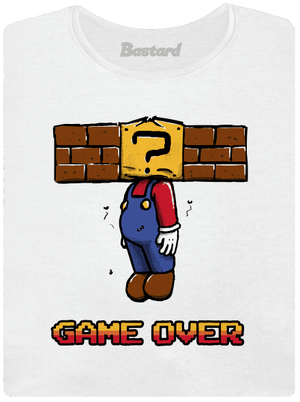 Game over prémium női póló White