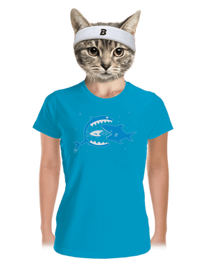 Halak női sportpóló Blue Atol