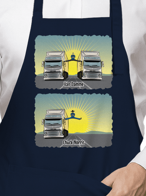 Chuck & Truck kötény Navy