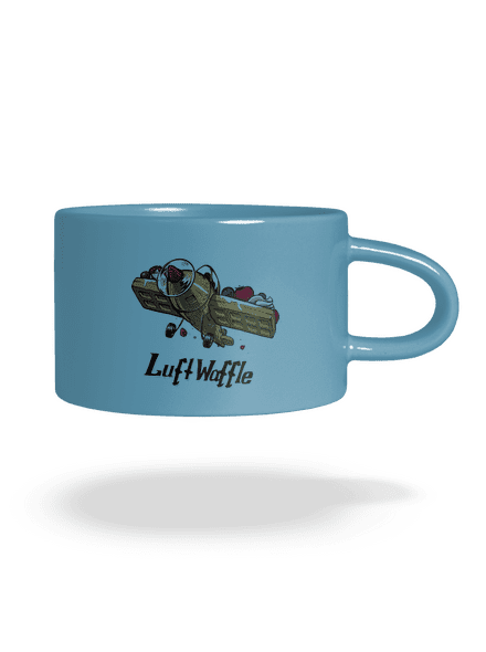 Luftwaffle macaron bögre Blue Macaron