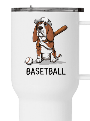 Basetball termosz bögre White