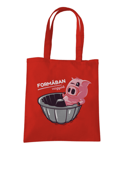 Formában táska Bright Red