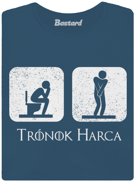 Trónok Harca prémium női póló Petrol Blue