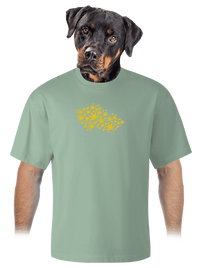 unisex túlméretezett póló