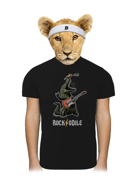 Rockodile gyerek sport póló Black
