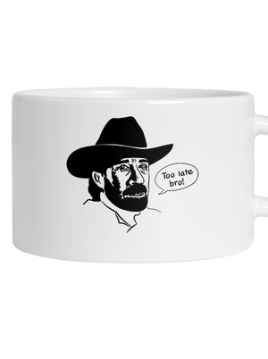 Too late bro macaron bögre White