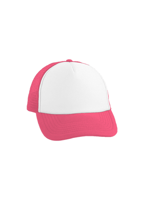 Nyomtatás nélkül teherautós sapka Fluorescent Pink cap
