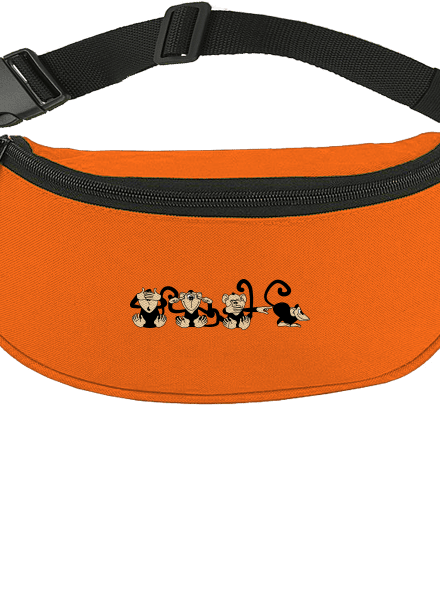 Majmok övtáska Orange