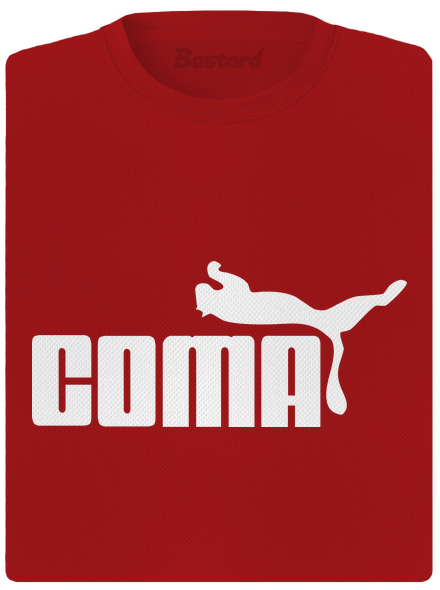 Coma női sportpóló Red Mal