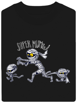 Super mumie unisex crewneck Black