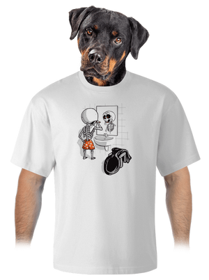 unisex túlméretezett póló
